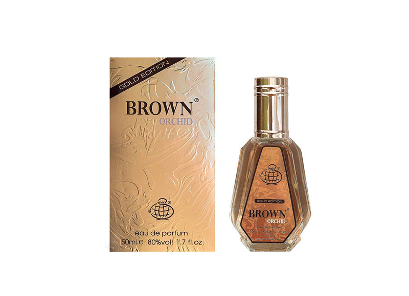 طبع-عطر-براون-ارکید-طلایی-۵۰-میل