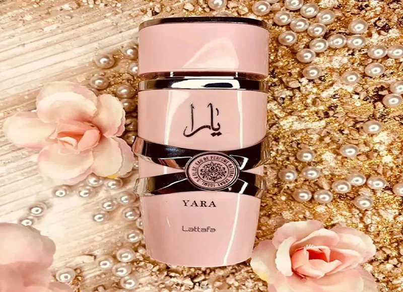 طراحی عطر زنانه یارا صورتی