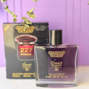 عطر ادکلن زنانه ورساچ کریستال نویر (Versace Crystal Noir) برند اسمارت 100میل کد227