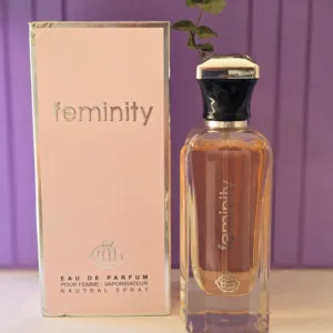 عطر ادکلن زنانه وومنیتی (FEMINITY) از برند فرگرانس در حجم ۱۰۰ میل