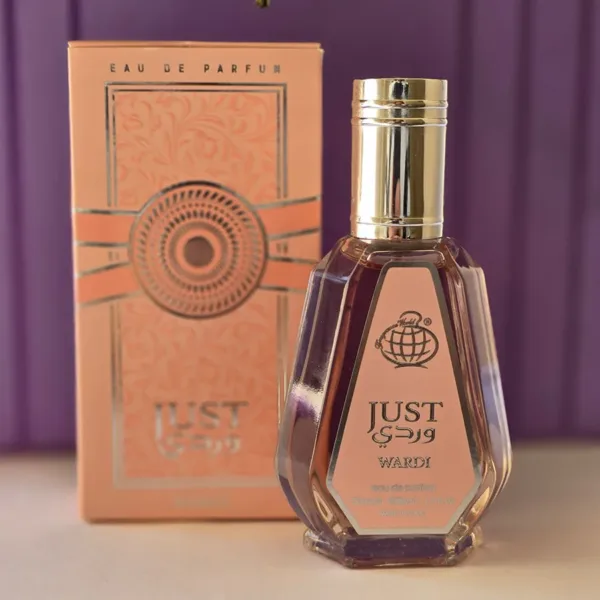 عطر ادکلن زنانه یارا صورتی (JUST وردی)  50 میل از برند فرگرانس