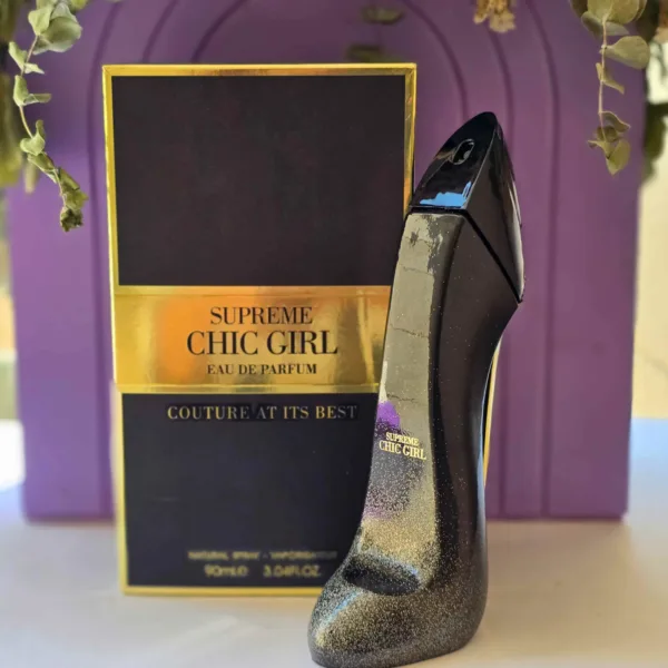 ادکلن زنانه گودگرل مشکی طلایی فرگرانس 80میل