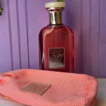 عطر زنانه موصوف وردی (صورتی) ارض الزعفران 100 میل