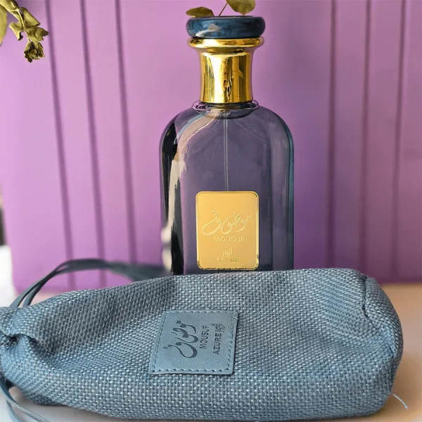 عطر مردانه موصوف آزور آبی ارض الزعفران 100میل