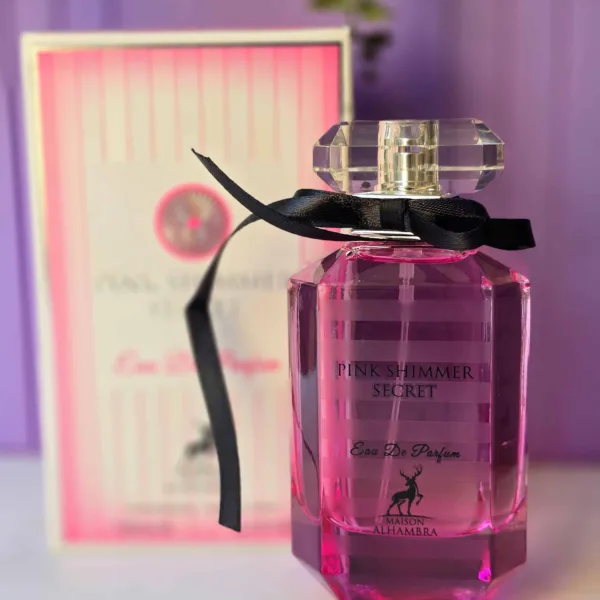 ادکلن زنانه پینک شیمر سکرت (بامبشل) الحمبرا 100 میل