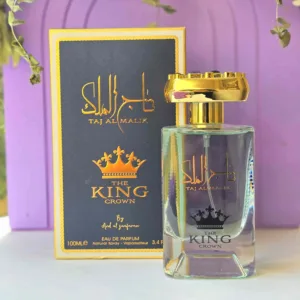 عطر ادکلن مردانه کینگ تاج الملک (TAJ Al Malik) برند ارض الزعفران 100 میل