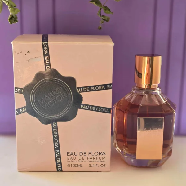 ادکلن زنانه مارک ویکتور فلورا فرگرانس 100 میل - Image 2