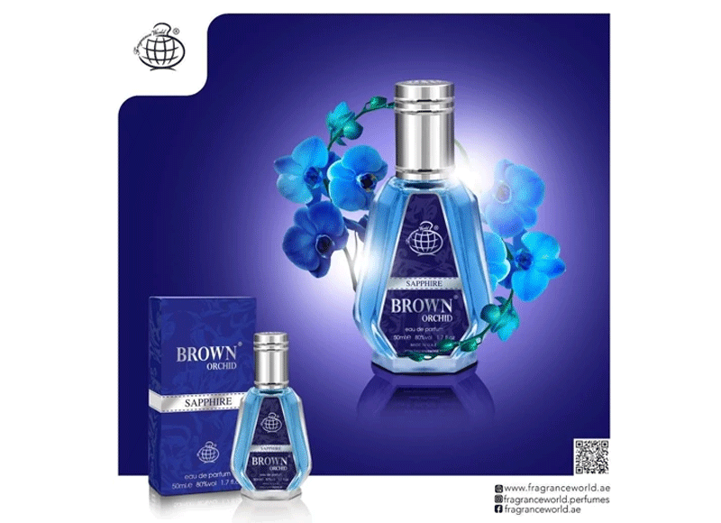 طبع-عطر-براون-ارکید-آبی-۵۰-میل