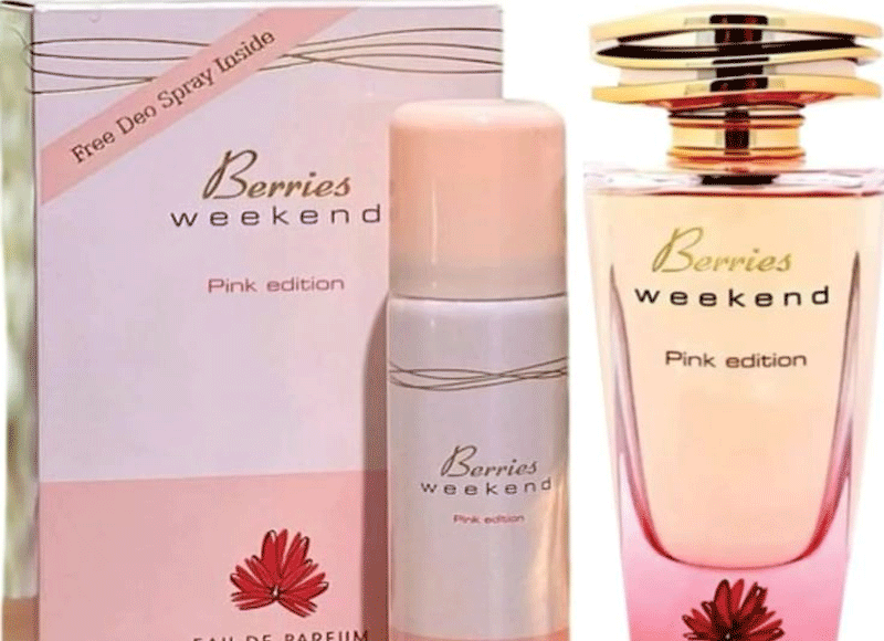 طبع-عطر-ادکلن زنانه بریس ویکند با اسپری