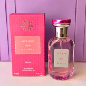 عطر ادکلن زنانه موصوف صورتی pink آرتمیوس 25 میل