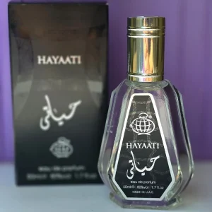 عطر ادکلن مردانه حیاتی مشکی (Hayaati) فراگرنس 50 میل
