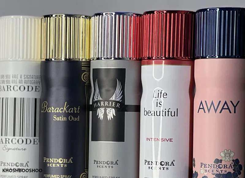 ویژگی های‌ اسپری بدن