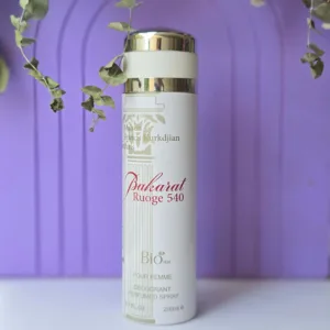 اسپری زنانه باکارات رژ سفید (Bakarat Ruoge) بیواستار حجم 200 میل