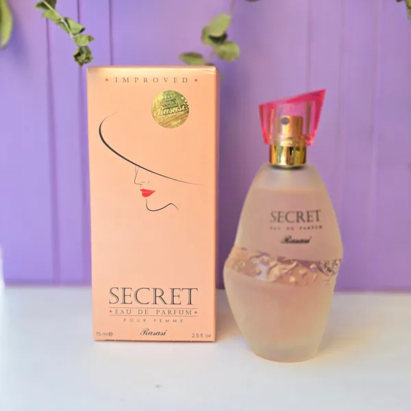 عطر ادکلن زنانه سیکرت (Secret) رصاصی حجم 75 میل