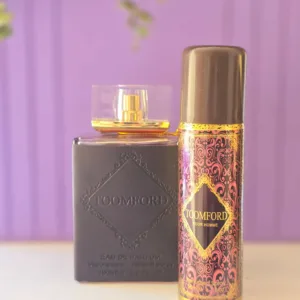 ادکلن مردانه تامفورد روکش چرمی با اسپری فراگرانس 100 میل