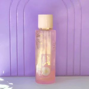 بادی اسپلش زنانه یارا صورتی شاین دار یامان فن 250 میل