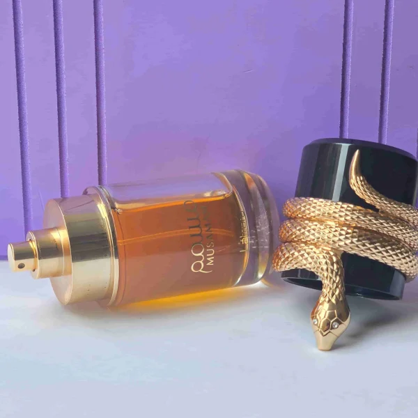 ادکلن مردانه مسمم قهوه ای لطافه - Image 2