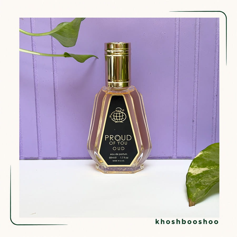 ادکلن مردانه پراود آف یو OUD فرگرانس 50 میل ادکلن مردانه پراود آف یو OUD فرگرانس 50 میل - خوشبوشو