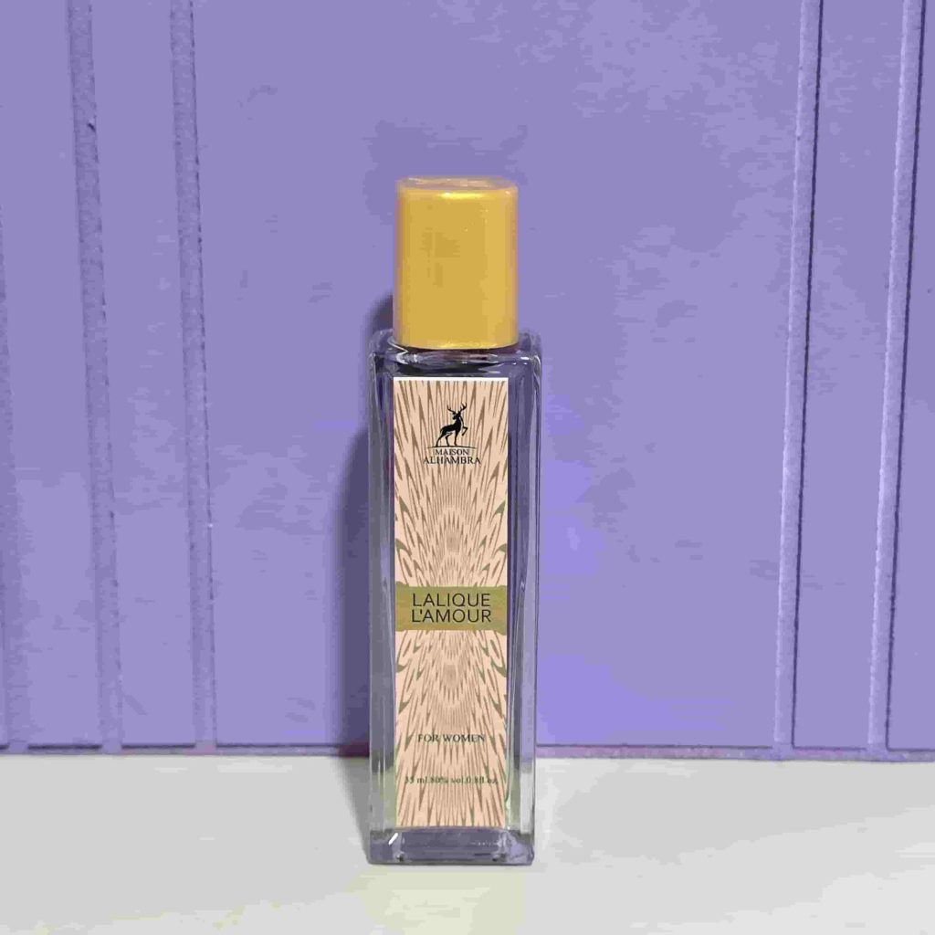 ادکلن زنانه لالیک لامور اقتصادی الحمبرا 35 میل - خوشبوشو