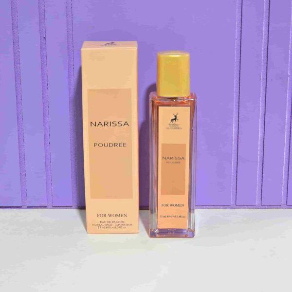 ادکلن زنانه نارسیس پودری اقتصادی الحمبرا 35 میل