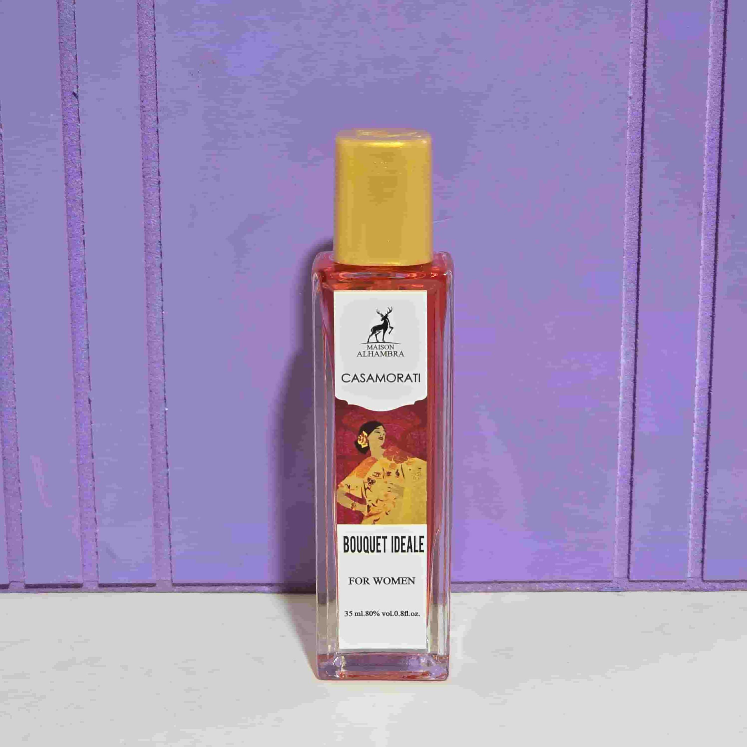 ادکلن زنانه کازاموراتی بوکت آیدل اقتصادی الحمبرا 35 میل ادکلن زنانه کازاموراتی بوکت آیدل اقتصادی الحمبرا 35 میل - خوشبوشو