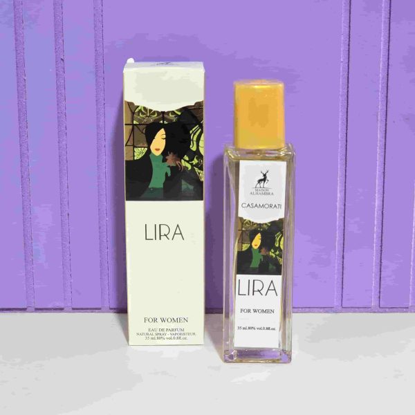 ادکلن زنانه کازاموراتی لیرا اقتصادی الحمبرا 35 میل