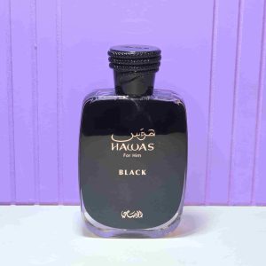 ادکلن مردانه هوس بلک رصاصی 100 میل - خوشبوشو