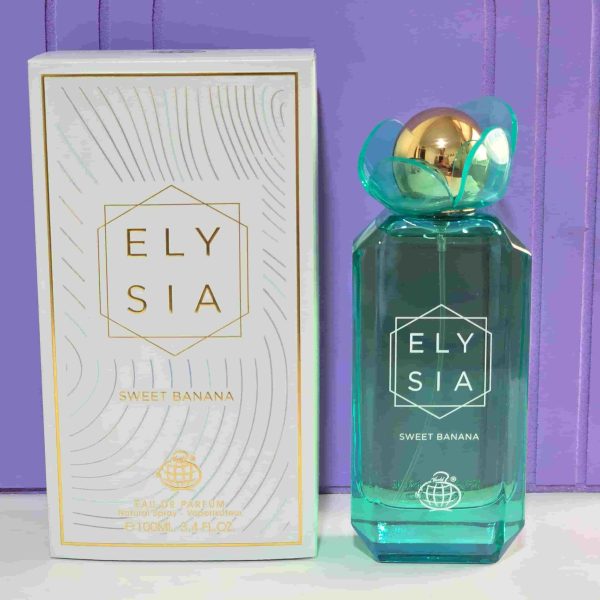 ادکلن زنانه کایالی الیسیا سوییت بانانا فرگرانس 100 میل (ELY SIA sweet banana)