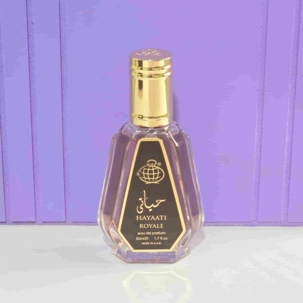 ادکلن مردانه حیاتی قهوه ای رویال فراگرنس 50 میل