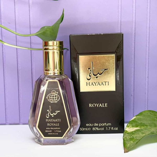 ادکلن مردانه حیاتی قهوه ای رویال فرگرانس 50 میل