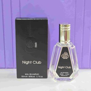 ادکلن مردانه نایت کلاب مشکی (اینتنس) فراگرنس 50 میل - خوشبو شو