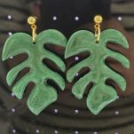 گوشواره پلیمری برگ