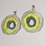 گوشواره طرح رنگارنگ