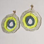 گوشواره طرح رنگارنگ