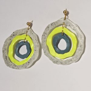 گوشواره طرح رنگارنگ