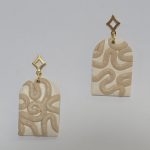 گوشواره طرح مارپیچ