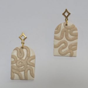 گوشواره طرح مارپیچ