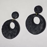 گوشواره طرح چرم