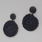 گوشواره طرح گیس باف