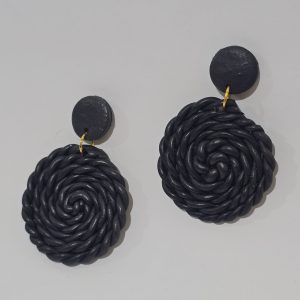 گوشواره طرح گیس باف